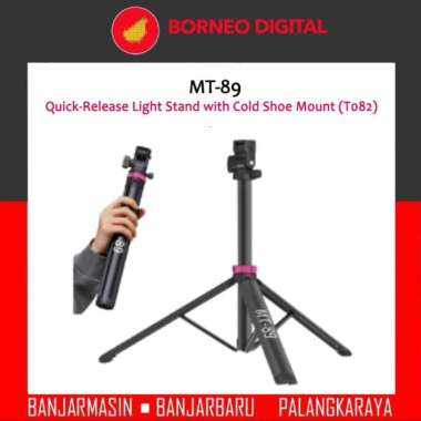 Ulanzi MT-89 Quick Release Light Stand with Cold Shoe Mount
