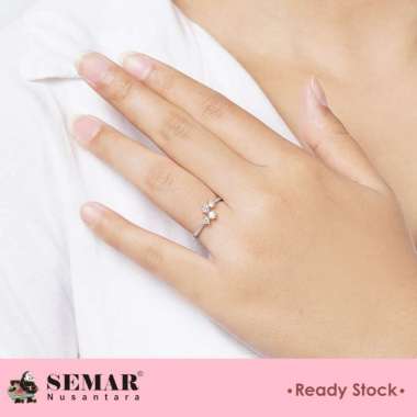 Cincin Emas Alexsa White Gold 17K Semar Nusantara 14