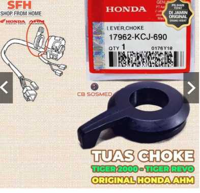 17962-KCJ-690 Tuas Kabel Choke Tiger Revolution Choke Lever Tiger Revo Tarikan Kabel Choke TIREV