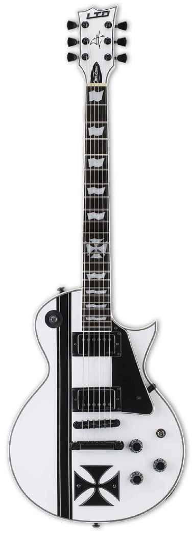 ESP LTD IRON CROSS Snow White Gitar Elektrik