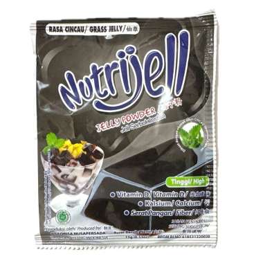 Nutrijell Grass Jelly Rasa Cincau 15g