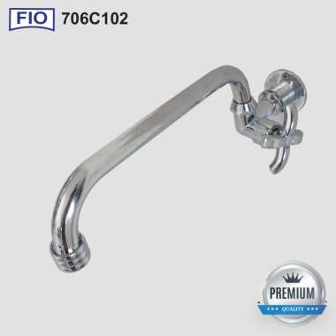 Fiorentino Kran Sink Tembok 706C102 - Kran Sink Tembok