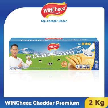 WINCheez Keju Cheddar Premium 2 KG