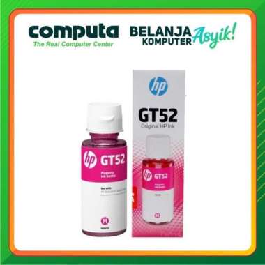 TINTA REFILL HP GT52 / GT 52 MAGENTA MERAH ORIGINAL