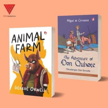 DIVA Press - Paket Novel Klasik Animal Farm George Orwell The Adventures of Don Quixote Animal arm