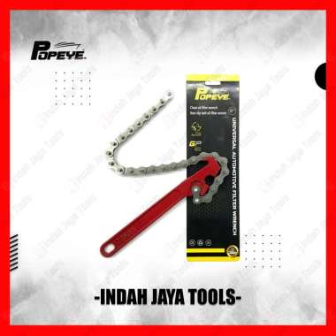 POPEYE Kunci Oli Filter 9 Inch Rantai - Chain Oil Pilter Wrench Belt