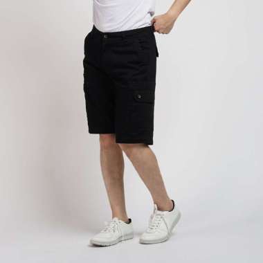 RBJ Celana Pendek Cargo Pria 33 Black