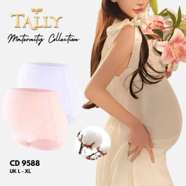 TALLY Celana Dalam Wanita Hamil Polos L - XL Ibu Maternity CD Wanita High Waist Stretchable Pakaian