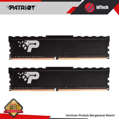 Patriot Memory RAM Premium DDR4 32GB (2x16GB) 3200MHz PSP432G3200KH1