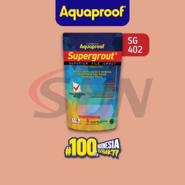 Semen Nat Supergrout Aquaproof 1 Kg Oker Keramik Tile Grout Marmer Granit SG402-PINK