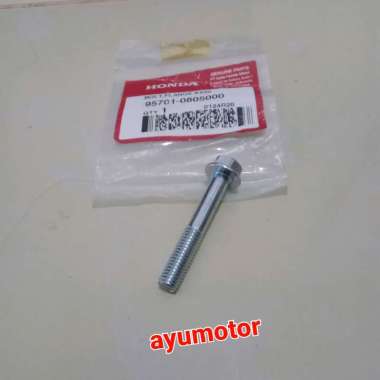 bolt flange 8x50 baut pegangan atas knalpot cb 150r cb 150x cbr 150r cbr 250r cbr 250rr forza tiger 