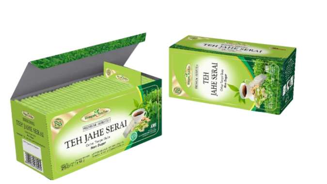 Rempah Bendoro Teh Jahe Jeruk Madu Serai Celup Tisane Isi 20 Serai