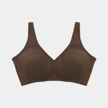 The Brahouse Bra Soft Cup D B01-1655D 42D/095 Dark Brown