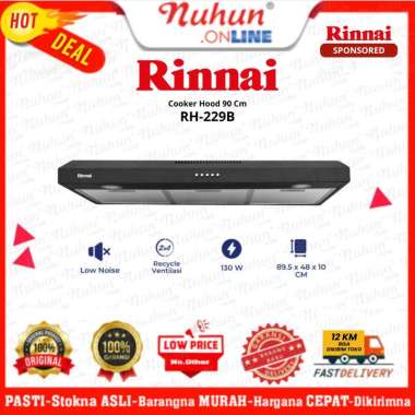 Rinnai Cooker hood Penghisap Asap RH-229B