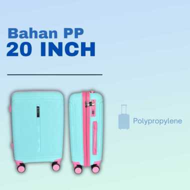 Koper Kabin 806 Koper 20 inch Koper Kombinasi HijauMixPink