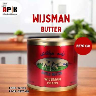 WIJSMAN DUTCH BUTTER MENTEGA WIZMAN 2270 GR