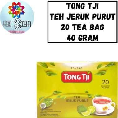 Promo Harga Tong Tji Teh Celup Jeruk Purut per 20 pcs 2 gr - Blibli