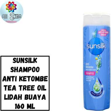 Sunsilk Shampoo dan Conditioner Botol 160 ML Shampoo Biru