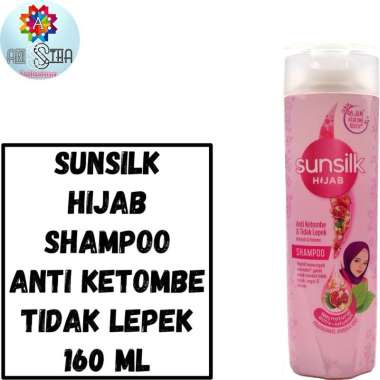 Sunsilk Shampoo dan Conditioner Botol 160 ML Shampoo Hijab Pink