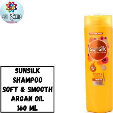 Sunsilk Shampoo dan Conditioner Botol 160 ML Shampoo SoftSmooth