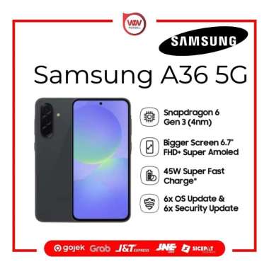 Hp Samsung A36 5G Ram 8GB Intenal 256GB Garansi Resmi Black