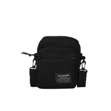 Hamlin Tas Selempang Pria Sling Bag Mini Fashion Oxford Waterproof ES15 ORIGINAL - Black