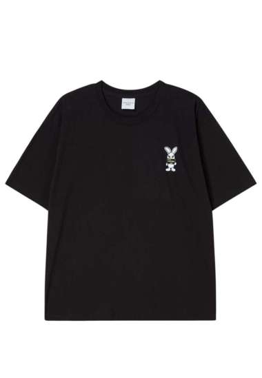Promo [adlv] Acmedelavie Retro Rabbit Short Sleeve T-shirt