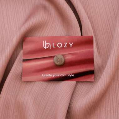 Lozy Hijab - Magnet Pin Signature Circle Type (Pin Hijab Magnet Lozy) Taupe
