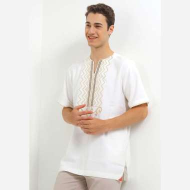 Preview Itang Yunasz Koko Premium Pria Ivory Navy M