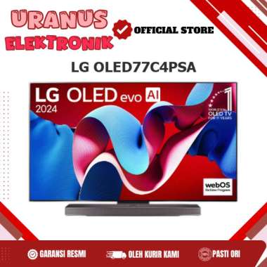 LG OLED77C4PSA SMART TV 77 INCH 4K UHD OLED EVO OLED77C4PSA OLED77 OLED7 C4PSA