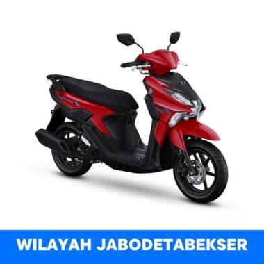Yamaha Gear Ultima 125 Hybrid Sepeda Motor [OTR Jabodetabekser/ VIN 2025] Red Tangerang