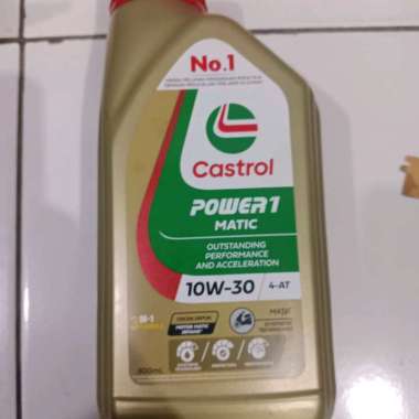 Castrol Oli Motor Matic Castrol Power 1 Matic 10w-30 4T [800 ml] semua motor matic castrol matic pow