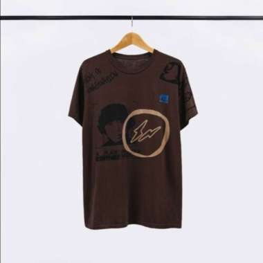 TRAVIS X FRAGMENT FUJIWARA BROWN TEE L