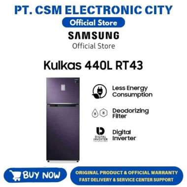 Kulkas Samsung RT43K6231UT Kulkas 2 Pintu RT43K6231