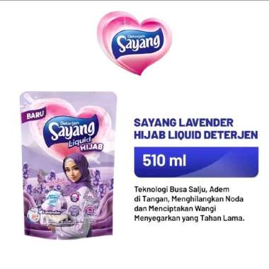 Sayang Deterjen Cair Hijab Lavender - Detergent Liquid