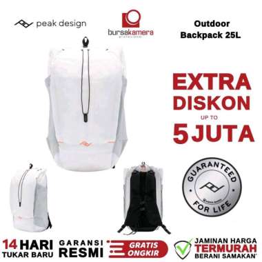 Peak Design Outdoor Backpack 25L Tas Kamera Backpack Tas Ransel Kamera Peak Design Outdoor Backpack 