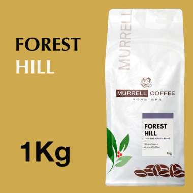 1 KG Forest Hill Mix Fine Robusta Blend Premium Kopi Bubuk Biji MURRELL COFFEE Kasar