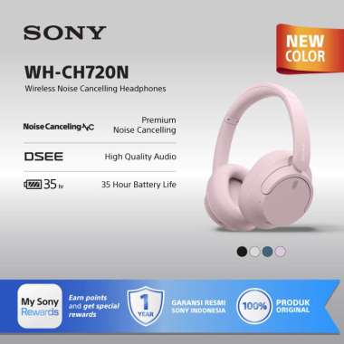 SONY WH-CH720N Wireless Noise Cancelling Headphone / CH720N - Pink