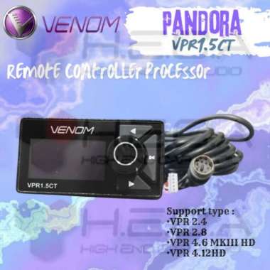 Venom VPR 1.5CT Remote Controller DSP Control Remot Processor Setting