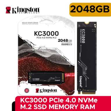 SSD Memori RAM Kingston KC3000 2048GB PCIe 4.0 NVME M.2