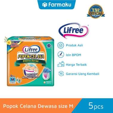 Promo Harga Lifree Popok Celana Ekstra Serap M5 5 pcs - Blibli