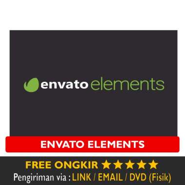 Akun Envato Elements Premium VIP Lifetime Bulanan Private Use Bergaransi Envato 40GB File