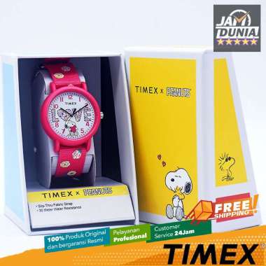 JAM TANGAN WANITA TIMEX ORIGINAL X PEANUTS WEEKENDER TIMEX TW2W83200 TIMEX TW2W 83200 JAM TANGAN TIM