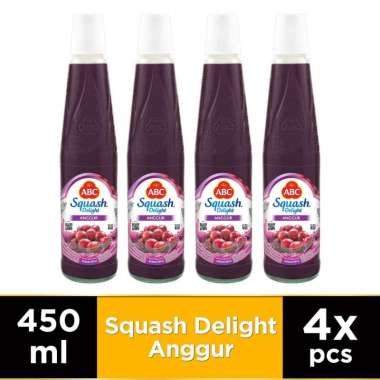 Promo Harga ABC Syrup Squash Delight Anggur 460 ml - Blibli
