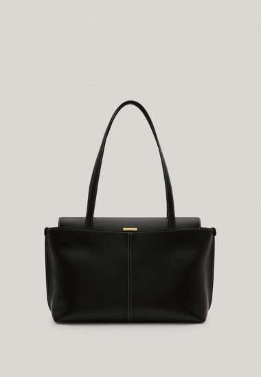 Promo Atelier De Lumen Anneau Flap Bag Soft Black Diskon 10