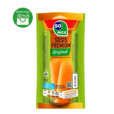 Promo Harga So Nice Sosis Siap Makan Premium Original 60 gr - Blibli