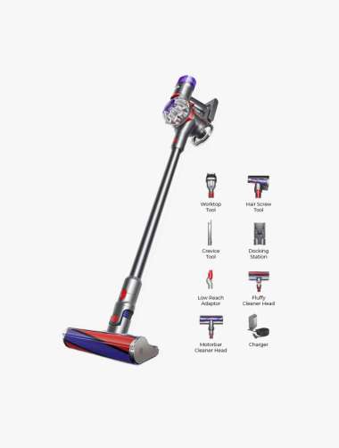 Dyson V8 Absolute Vacuum Cleaner - Silver/Nickel