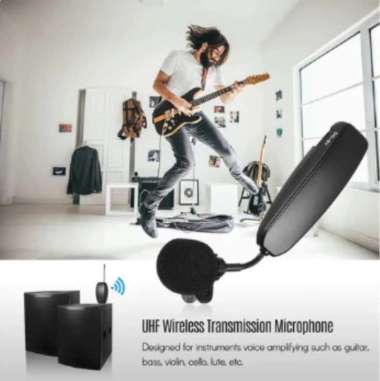Mic Clip On Wireless VLOG Kamera Smartphone Shorus