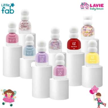 Little Fab Kids β Set Kuteks Anak Water Gel, Mudah Dikelupas, Aman & Tanpa Bahan Kimia Berbahaya - L