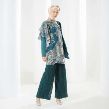Shafira Gamora Blouse | Tunik Atasan Wanita | Bahan Sateen Print S
